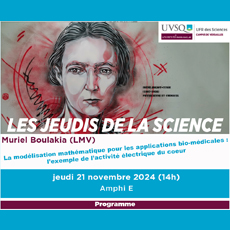 Les jeudis de la science : Muriel Boulakia