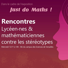 Just Do Math : exposition et table ronde