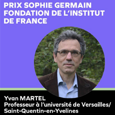 Yvan Martel reçoit le prix Sophie Germain